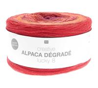 Rico Design Creative Alpaca Dégradé Lucky 8 Rot
