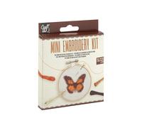 Creative Craft Group Craft ID - Mini embroidery kit - Butterfly (CR1710