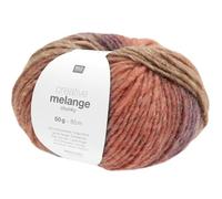 Creative Melange Chunky Häkel- und Strickgarn, 53% Schurwolle, 47% Polyacryl, 50 g (Autumn Leaves)