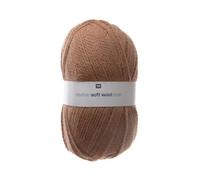 Creative Soft Wolle Aran Rico 002, Natur, 5