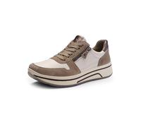 Cremefarbene Leder-Sneaker von Ara, Beige, 5.5