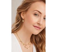 cai Creolen 925/- Sterling Silber Zirkonia 3cm Glänzend