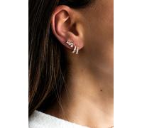 Cai Creole 925/- Sterling Silber Zirkonia Zirkonia 1,0Cm Glänzend