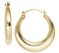 Creolen 585 Gold Gelbgold Ohrringe Goldohrringe Goldcreolen