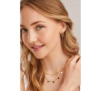 cai Creolen 925/- Sterling Silber Türkis türkis 2,0cm Glänzend