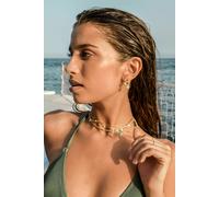 cai Creolen 925/- Sterling Silber Zirkonia 3cm Glänzend