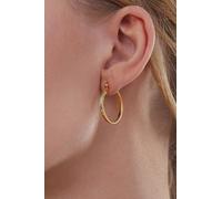 Caï Creolen aus 925 Silber Gold