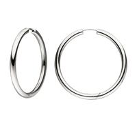 Creolen groß 925 Sterling Silber Ohrringe Durchmesser 48 mm