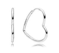 Creolen Herzen für Damen aus Sterlingsilber