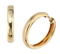 Creolen rund 333 Gold Gelbgold Ohrringe Goldohrringe Goldcreolen