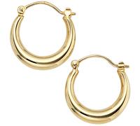 Creolen rund 333 Gold Gelbgold Ohrringe Goldohrringe Goldcreolen