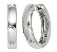 Creolen rund 925 Sterling Silber Ohrringe Silberohrringe Silbercreolen