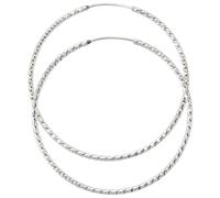 Creolen rund 925 Sterling Silber Ohrringe Silberohrringe Silbercreolen