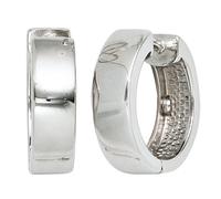 Creolen rund 925 Sterling Silber Ohrringe Silberohrringe Silbercreolen