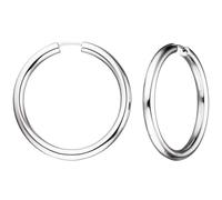 Creolen rund 925 Sterling Silber Ohrringe Silberohrringe Silbercreolen