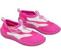 Cressi Coral Jr - Kinder Badeschuhe für Pool und Strand, Mehrfarbig (Rosa/Weiß), 23 EU