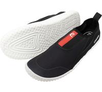CRESSI Kiwi Shoes Wasserschuhe - Unisex Barfußschuhe Herren & Damen - Wassersport & Spaziergänge in Nasser Umgebung - Urlaub & Strand Badeschuhe - Schwarz Rot Weiße Sohle - 42