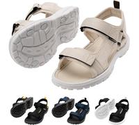 Cressi Pete Sandal Sand/White 45 - Unisex Sandale ideal für Sommertage am Strand, entwickelt für Komfort und Zweckmäßigkeit in Wasserumgebungen, Weiß/Sand, 45