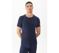 Mey High Performance Regular Fit T-Shirt Rundhals dunkelblau, Einfarbig