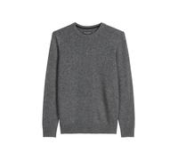 Rundhalspullover MARC O'POLO "aus gesprenkeltem Tweedgarn" Gr. XXL, grau Herren Pullover (93924417-XXL) grau
