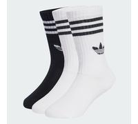 Crew Socken, 3 Paar White / Black 31-33