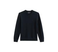 Crewneck, cotton slub, piqué structure DARK NAVY XL DARK NAVY