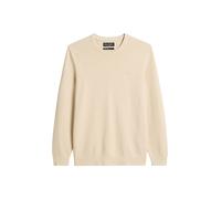 Crewneck, cotton slub, piqué structure LIGHT OAT XL LIGHT OAT