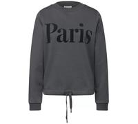 Sweatshirt mit Print Grau 34