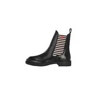 CRICKIT® Chelsea Boot Damen Nadine | Chelsea Boot Stiefelette für Damen aus 100% Leder | Herz mit Streifen