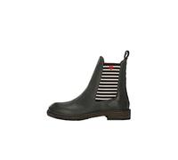 CRICKIT® Chelsea Boot Damen Nadine | Chelsea Boot Stiefelette für Damen aus 100% Leder | Herz mit Streifen