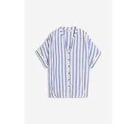 Crinkle Bluse aus fließender Viskose 50