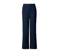 Rich & Royal Hose Crinkled Straight Leg Pants Dunkelblau 62% Damen Größe XS