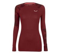 Funktionsshirt Damen Langarm Salewa Cristallo Warm Amr L/S Tee - black out