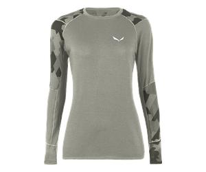 Cristallo Warm Amr Langarmshirt Damen - Salewa 0911-black out IT 46 / DE 40