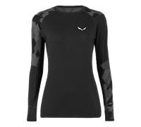 Cristallo Warm Amr Langarmshirt Damen - Salewa 5280-dark olive IT 42 / DE 36