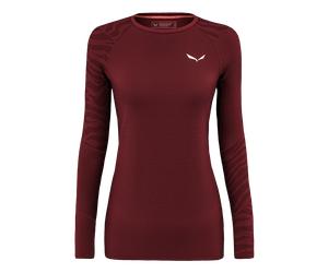 Cristallo Warm Amr Langarmshirt Damen - Salewa 5280-dark olive IT 46 / DE 40