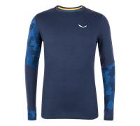 Cristallo Warm Amr Langarmshirt Herren - Salewa 0911-black out 48/M