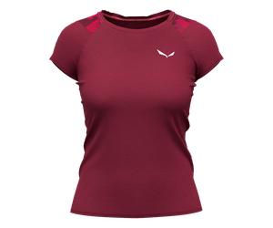 Cristallo Warm Amr T-Shirt Damen - Salewa 1570-syrah IT 40 / DE 34