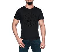 Critical Role Logo Herren Schwarz T-Shirt Kurzarm Men's Black T-Shirt XL