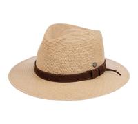Crochet Crown Panamahut by Lierys beige L (59-60 cm)