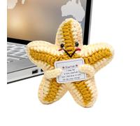 Crochet Positive Animals - Wool Cotton 10cm | Starfish Toy Ornament Cute So