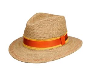 Crochet Raffia Traveller Strohhut by Stetson natur XL (60-61 cm)