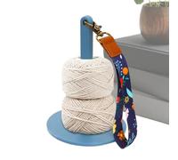 Crocheting Yarn Holder - Hands Wrist Organizer - Adjustable Strap Storage | Mini Minder Yarn Holder Home Balcony Park Travel Craft Studio Beginners Experienced Knitters