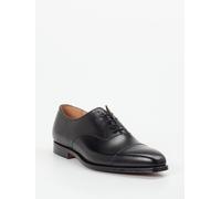 Crockett & Jones Schnürschuh in schwarz in Größe: 45 für Herren Weite: E