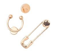 Crocs 3-Pack Shoe Charms for Women | Jibbitz, Gold and Gold, One Size