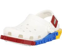 Crocs 4WL LEGO® Masterbrand System Clog Kids Hausschuh weiß in EU 33-34