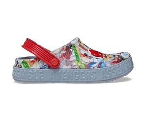 Crocs AVENGERS OFF COURT CLOG K Kinderslipper, grau, größe 36/37 J4