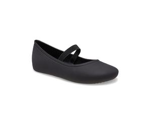 Crocs Ballerinas "Brooklyn" in Schwarz - Größe 33/34 | Kinderballerinas