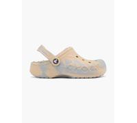 Crocs Baya Lined Marbled Clog Beige, Damen, Größe: 36, Material: EVA/Textil
