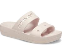 Crocs BAYA PLATFORM SANDAL Damen Pantoffeln, beige, größe 37/38 W7